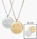 Avon mark Have a Heart Necklace Silvertone