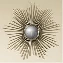 Mini Starburst Mirror - Nickel
