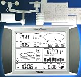 Produkt-Bild: USB TOUCHSCREEN Wetterstation Regen+Windmessung Modell ELECSA 6975