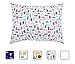 Little Sleepy Head Youth Pillow Case - 100% Made Cotton & Hypoallergenic Pillow Case - Snug Fit Envelope Pillowcase Enclosure - Youth Pillow 16x22 Size - (Tiaras) Design Travel Pillow Cover