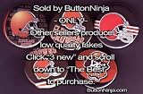 Set of 5 Cleveland Browns Pins 1.25" Buttons NFL Football