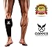 Copper Compression Gear PREMIUM Fit Recovery Calf / Leg Support Sleeves - GUARANTEED To Speed Up Recovery! Perfect For Running, Crossfit, & All Sports! (1 SINGLE Sleeve)