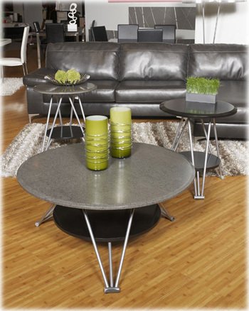 Black and Gray Set of 3 Occasional Tables - Signature Design by Ashley Furniture Black and Gray Set of 3 Occasional Tables - Signature Design by Ashley Furniture