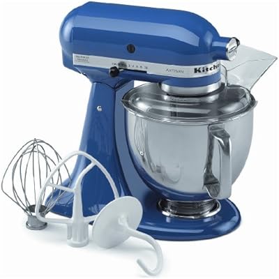 New Kitchenaid Stand Mixer Tilt 5-quart Ksm150psfb French Blue Artisan