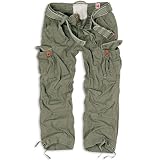 Premium Vintage Trousers (oliv gewaschen)