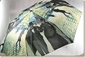 Adult Caillebotte "Rainy Day in Paris" Compact Umbrella