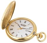 Aerowatch Men's 6228 Quartz Roman Dial Hunter Case Pocket Watch