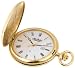 Aerowatch Men\'s 6228 Quartz Roman Dial Hunter Case Pocket Watch