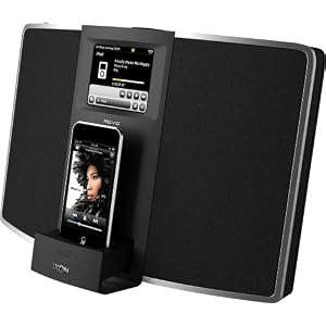 Revo IKON - Network audio player DAB FM clock radio with iPhone iPod cradle - display: 3.5...