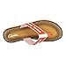 Clarks Flo Cherrymore Open Toe Canvas Thong Sandal