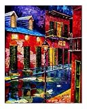 French Quarter Color Emerging Artists Giclee Poster Print by Diane Millsap, 8x10