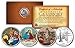 JESUS Nativity - Last Supper - Resurrection Colorized State Quarters 3-Coin Set