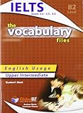 The vocabulary files. English usage. Upper intermediate. CEF level B2
