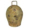 Camel Caravan Bell, Mongolian Style, 6" long with beautiful patina