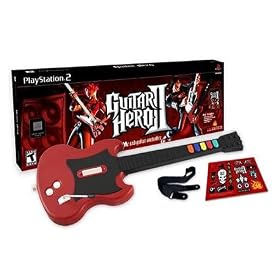 Sg Red Octane Official Guitar Hero II 2 Cherry Controller for Ps2 Playstation