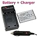 NP-20 Battery + Charger for CASIO Exilim EX-Z60 Camera