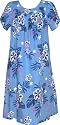 Floral Leaf Petal Sleeve Caftan/Kaftan Mu'u Mu'u House Dress - Regular Size