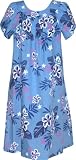 Floral Leaf Petal Sleeve Caftan/Kaftan Mu'u Mu'u House Dress - Regular Size
