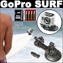 Gopro Surf Hero Wide 5 Megapixel 170 Degree Lens Camera + GoPro Suction Cup Mount + 2GB SD Card + 4 AAA Rechargeable Batteries