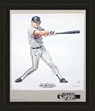 Baltimore Orioles Framed Cal Ripken Jr. Baltimore Orioles Lithogaph By Michael Mellett MLB Baseball