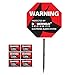 Doberman Security SE-0170 Security Yard Sign (Red)