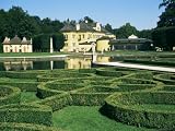 Curved Hedges in Formal Gardens, Schloss Hellbrunn, Near Salzburg, Austria Photographic Poster Print by Ken Gillham, 30x40