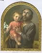 Madonna of the Lilies Plaque, 9.5" x 7.5" - MADE IN ITALY