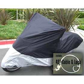 Harley Davidson Sportster 1200 Heavy Duty Motorcycle Covers w/ Lock & Cable