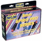 Taylor Cable 73453 Yellow Universal Fit 8mm Spiro-Pro Ignition Wire Set