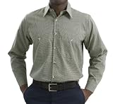 Cornerstone - Long Sleeve Microcheck Industrial Work Shirt in and Long Sizes. CSX10