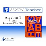 saxon algebra 1 homeschool teacher cd rom package third edition 2008