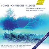 Mendelssohn; Bruch; Bridge; Elgar; Rachmaninoff; Glasunow: Songs