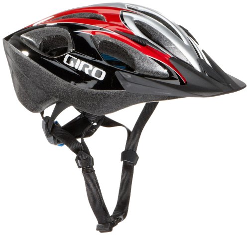 Giro Fahrradhelm Skyline, schwarz/rot, 54-61, 986122