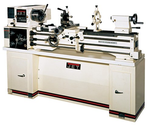 Jet 321121 BDB-1340A-200S 13-Inch Swing by 40-Inch Belt Drive Metalworking Lathe with Acu-Rite 200S Digital Readout, 230-Volts 1 Phase
