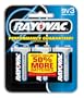 Rayovac Alkaline Batteries 9V Size Carded 3-Pack