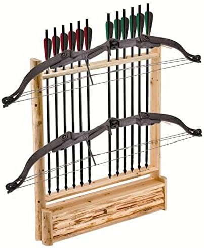 Rush Creek Rush Creek 2 Bow 12 Arrows Rack with Storage