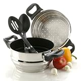  : Ultrex Universal Steamer Insert Double Boiler Set