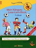 Känguru Leselernblock: Fußball