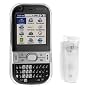 Palm Treo Centro 690 Smartphone Transparent Clear Crystal Snap On Case with Belt Clip
