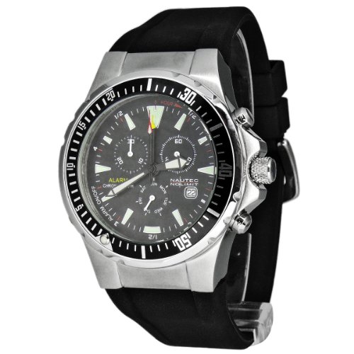 Nautec No Limit Herren-Armbanuhr Betta BT QZ-ALA/RBSTBKBK