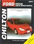 Ford Focus, 2000-2001: Chilton's Total Car Care Repair Manuals (Chilton's Total Car Care Repair Manual)