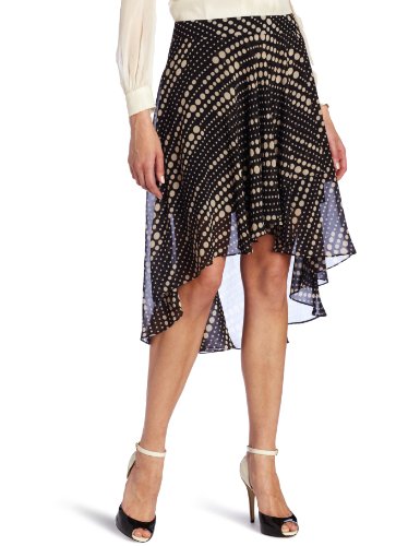 Click To Kenneth Cole Women's Petite Polka Dot High Low Skirt Details... Kenneth Cole Women's Petite Polka Dot High Low Skirt