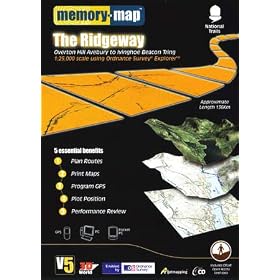 Memory-Map V5 The Ridgeway OS 1:25,000
