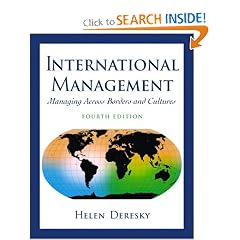 International Management: Managing Across Borders and Cultures: Helen Deresky