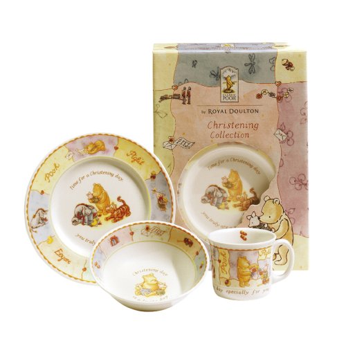 Winnie the Pooh christening mug