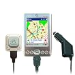 Pharos PK041 Pocket GPS Navigator Axim X3SW US Maps Car Charger PDA Holder