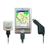 Pharos PK041 Pocket GPS Navigator Axim X3SW US Maps Car Charger PDA Holder