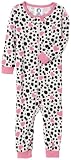 Gerber Dalmation Hearts Cotton PJs Unionsuit, White, 18 Months