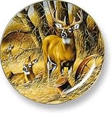 Wild Wings Big Game Plates - Rustic Retreat Deer - B0006U388K