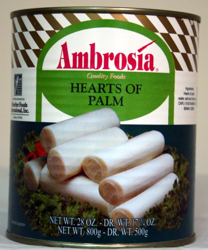 Ambrosia Hearts of Palm, Brazil, 28 oz. by Appetizers